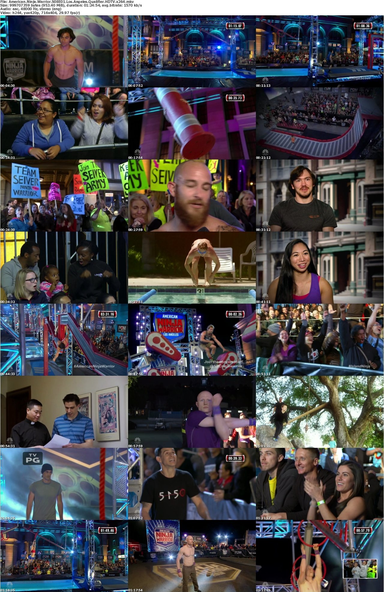 American Ninja Warrior S08E01 Los Angeles Qualifier HDTV x264
