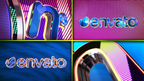 Arcade Lights Logo - Project for After Effects (Videohive)