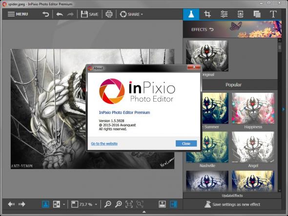 Portable InPixio Photo Clip 7.02 Premium