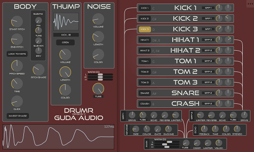 Guda Audio DrumR v2.0 WIN OSX Incl Keygen-R2R