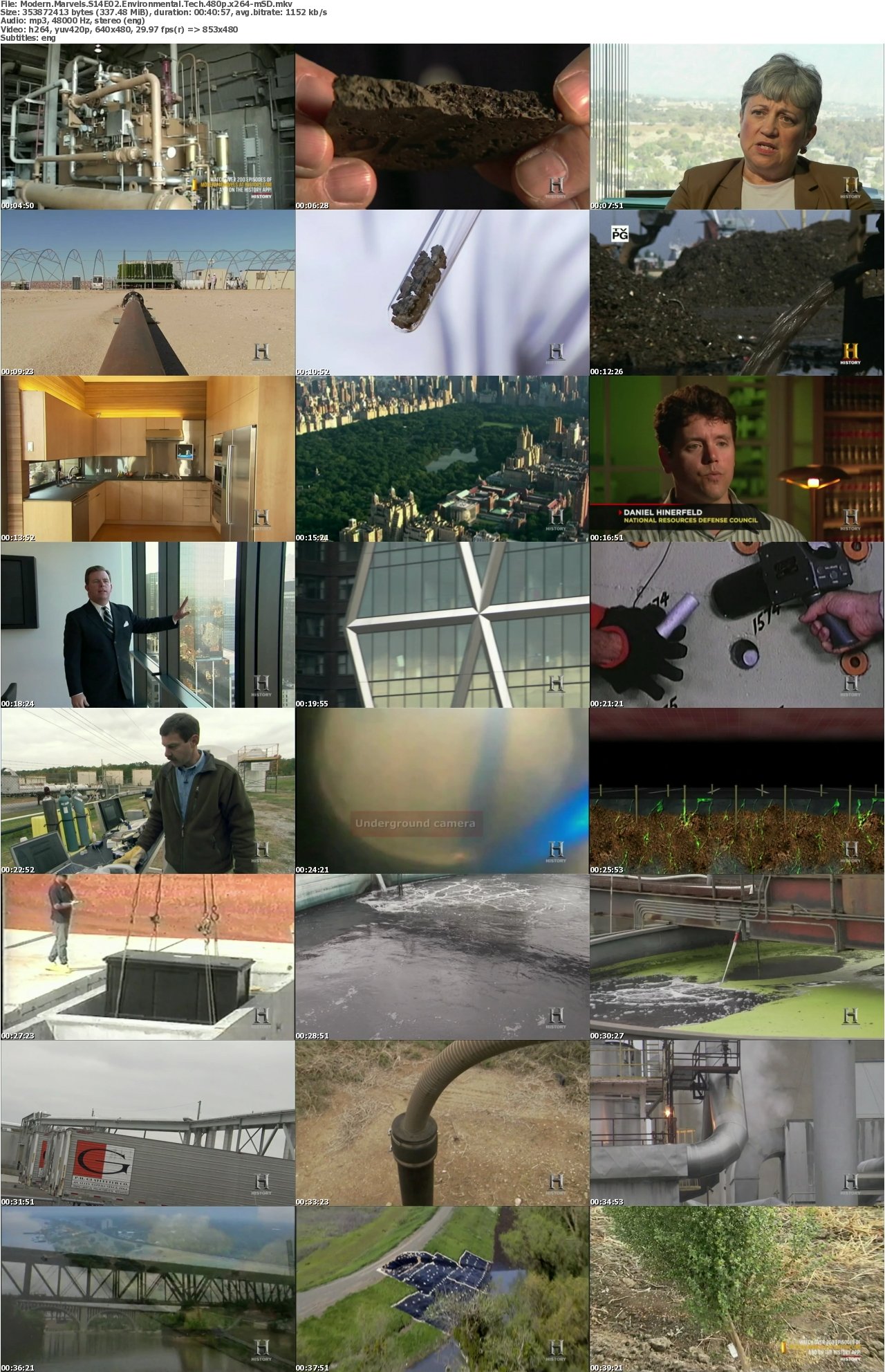 Modern Marvels S14E02 Environmental Tech 480p x264-mSD