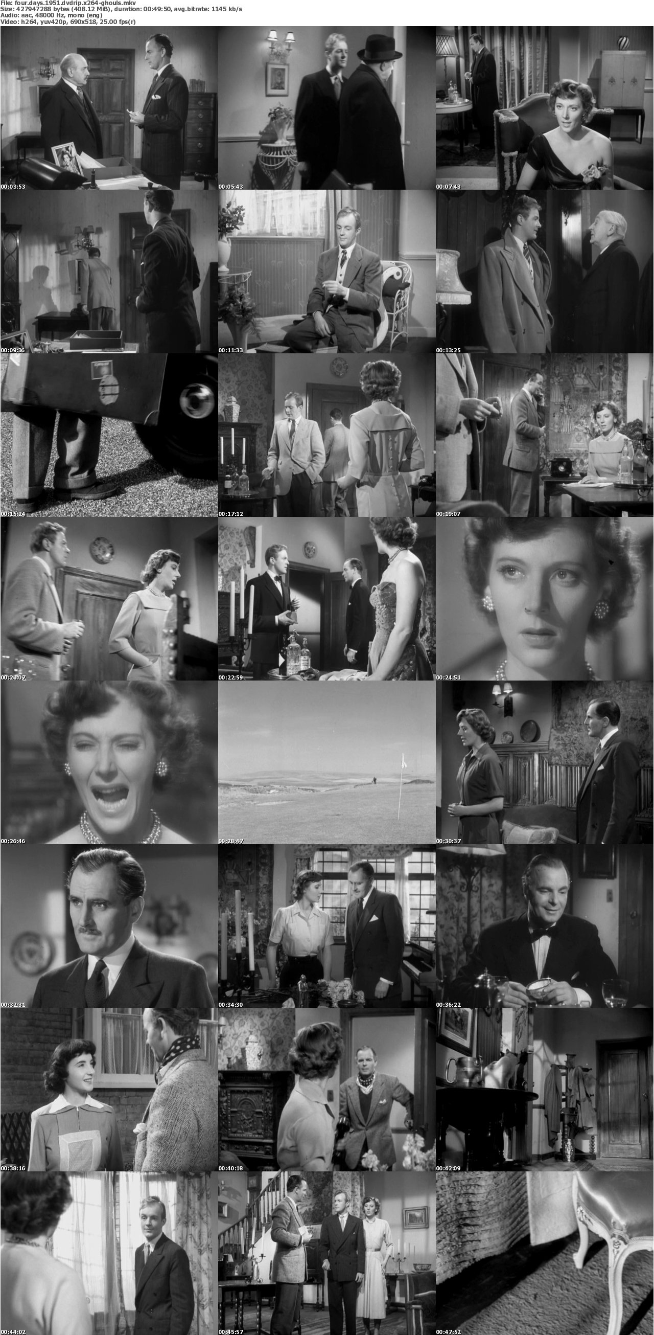 Four Days 1951 DVDRip x264-GHOULS
