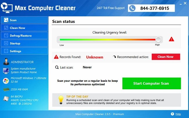 Max Computer Cleaner 2.9.5 Multilanguage