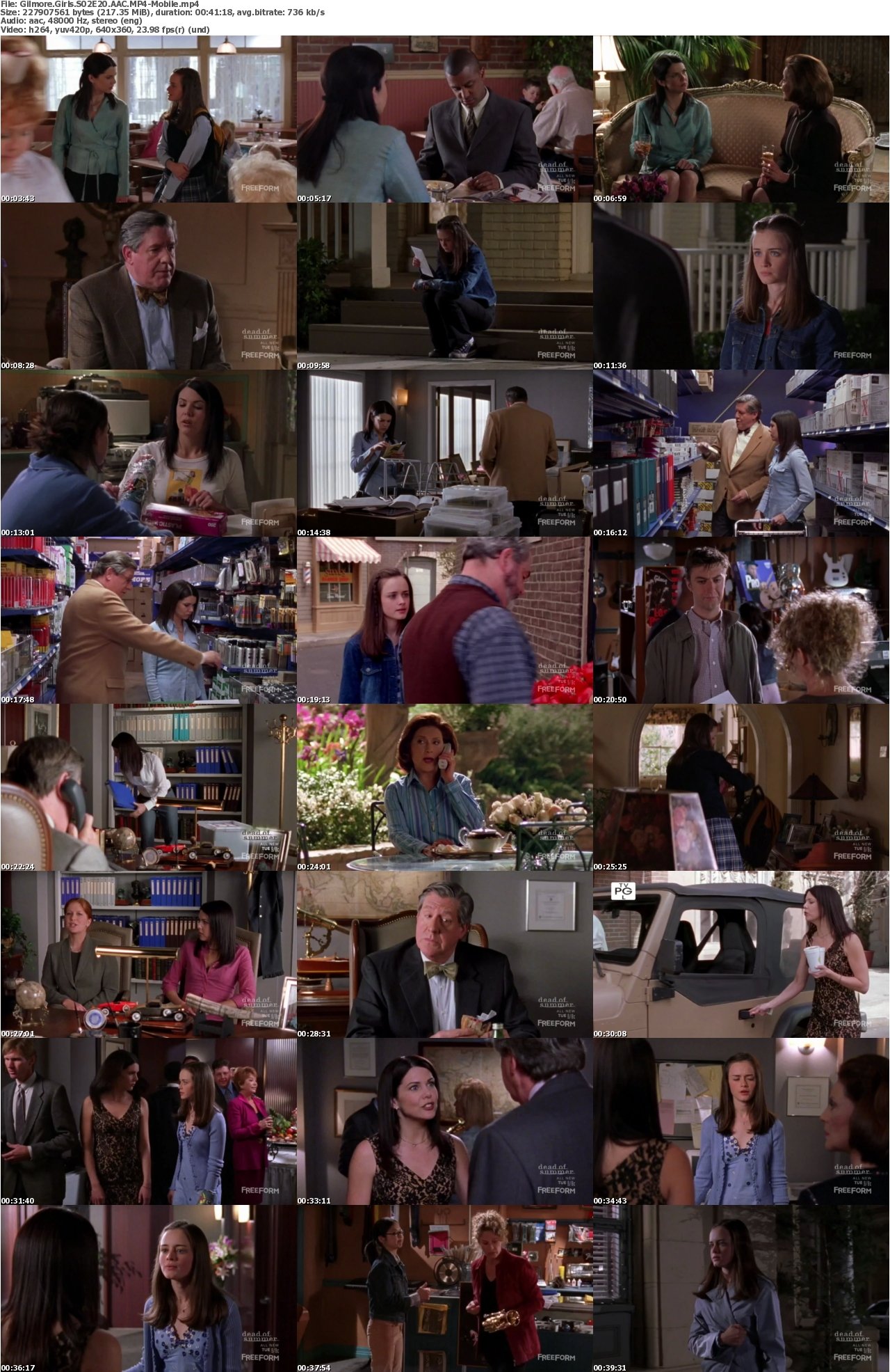 Gilmore Girls S02E20 AAC MP4-Mobile