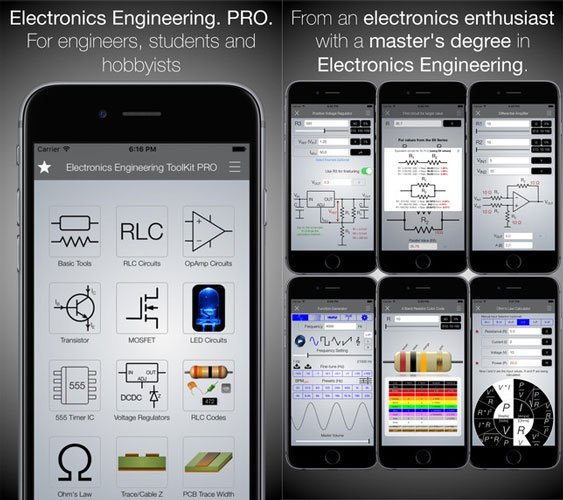 Electronics Engineering ToolKit PRO for iPhone v9.1.0