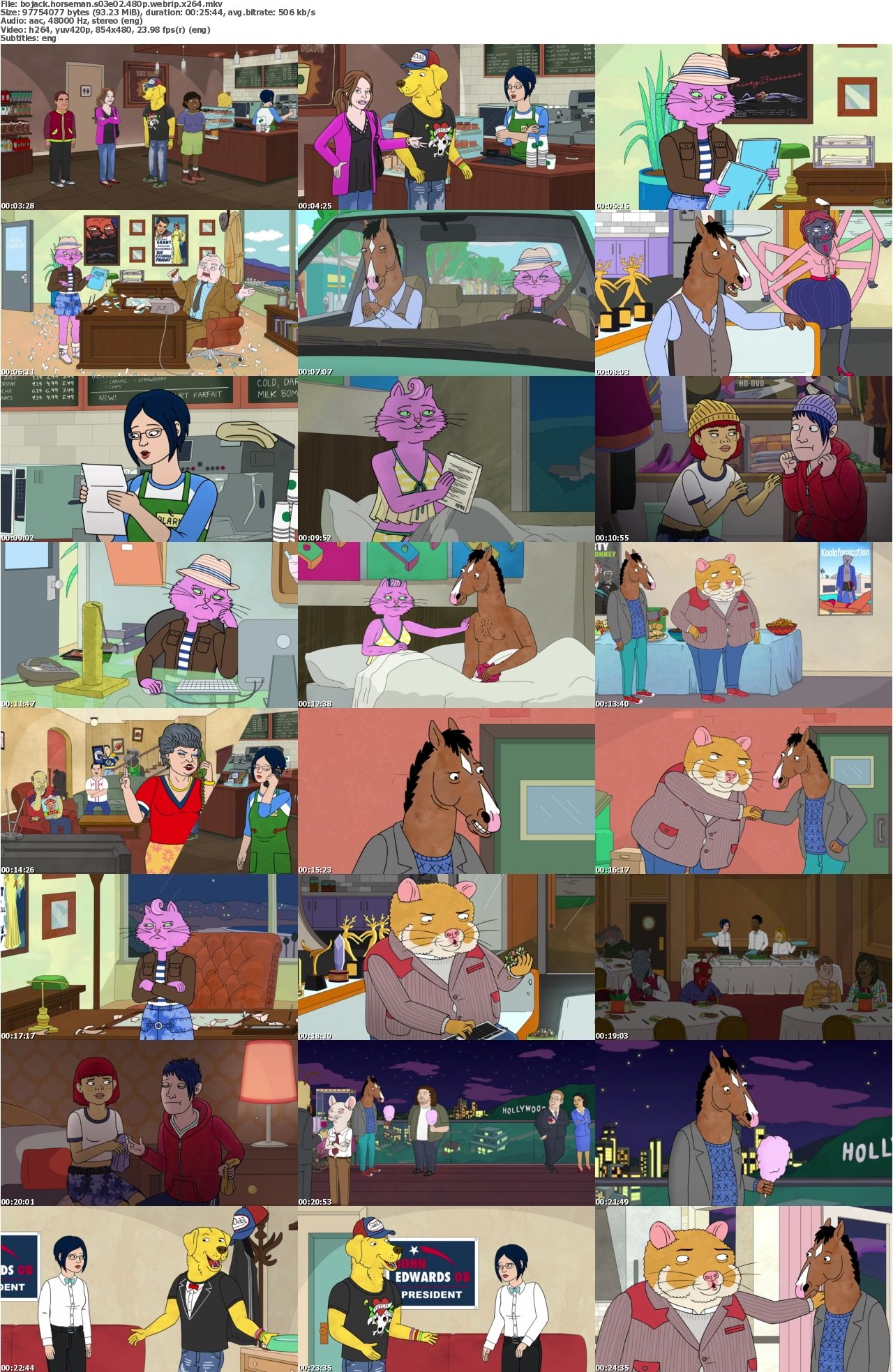 Bojack Horseman S03E02 480p WEBRip x264