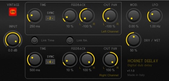 HoRNet DeeLay VST VST3 AU RTAS v1.3.0 RETAiL (WIN/OSX)