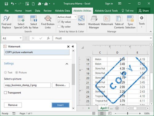 AbleBits Ultimate Suite for Excel 2016.2.325.1187