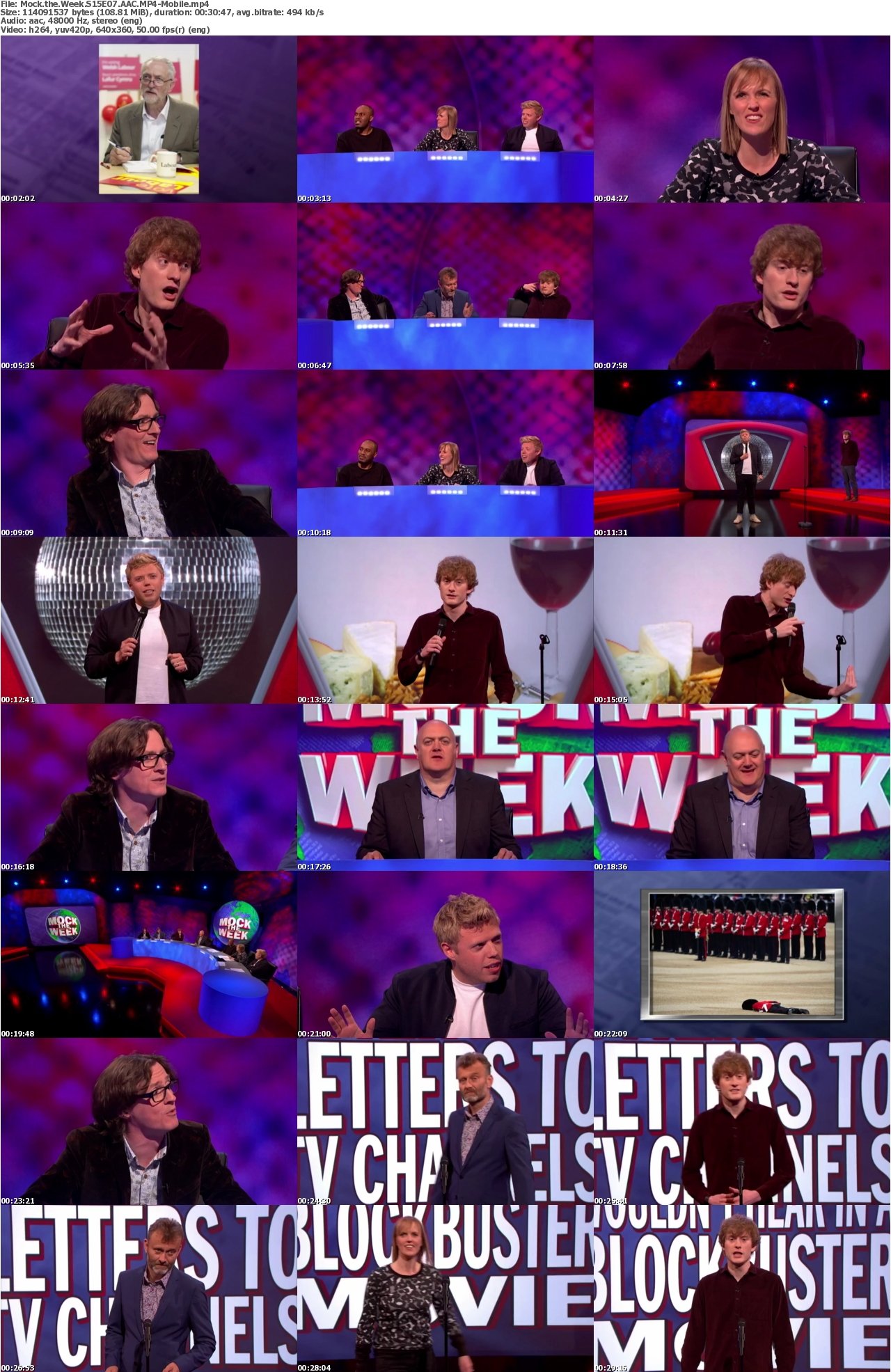 Mock the Week S15E07 AAC MP4-Mobile