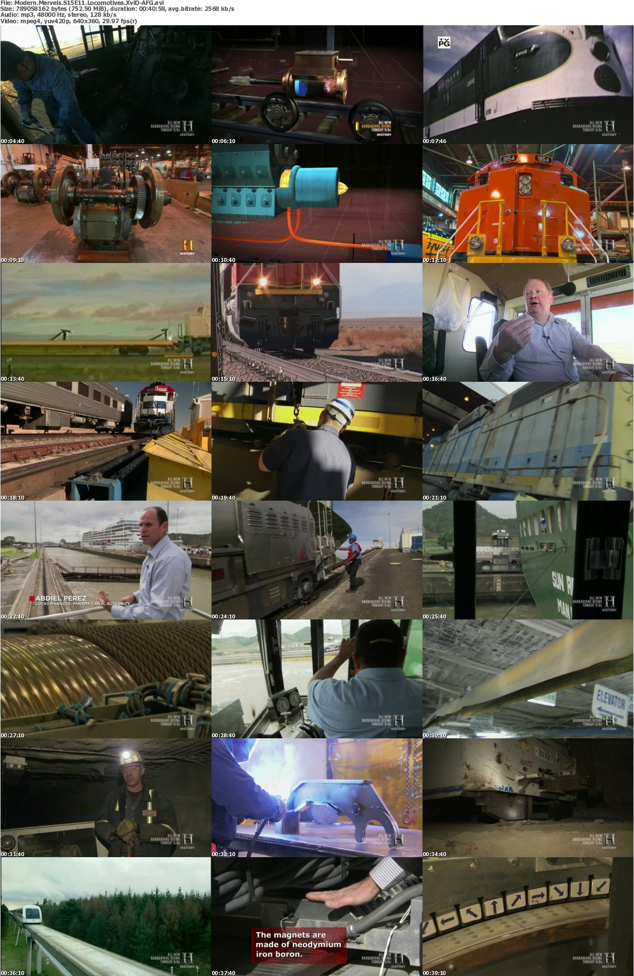 Modern Marvels S15E11 Locomotives XviD-AFG