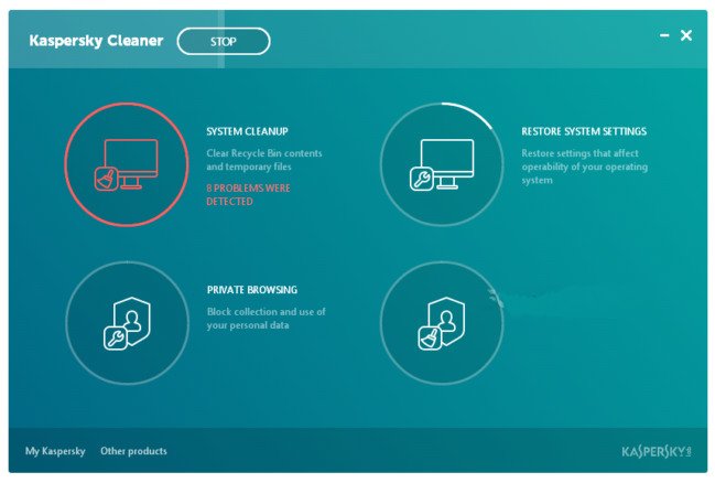 Portable Kaspersky Cleaner 1.0.1.150