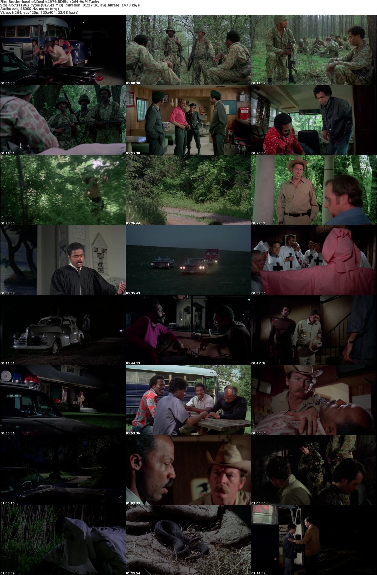 Brotherhood of Death 1976 BDRip x264-VoMiT