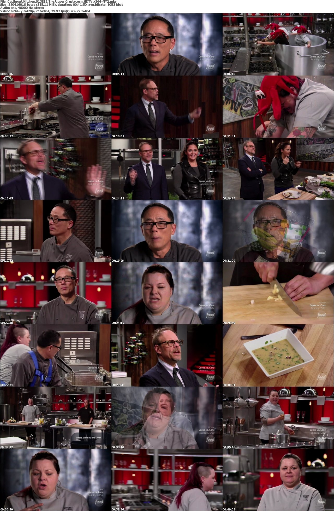 Cutthroat Kitchen S13E11 The Upper Crustacean HDTV x264-NY2