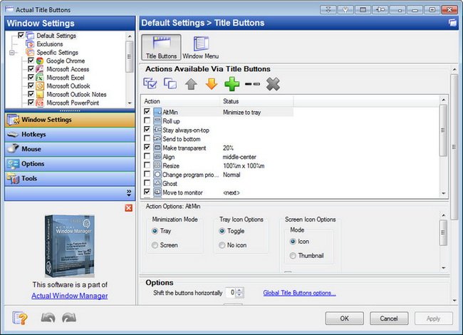 Actual Title Buttons 8.15 instal the last version for mac