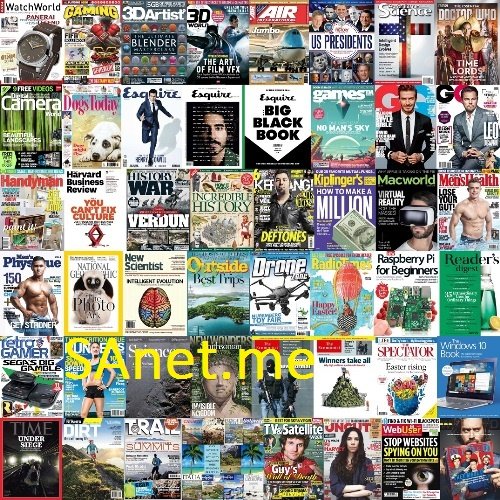 Assorted Magazines Bundle - March 24 2016 (True PDF) 