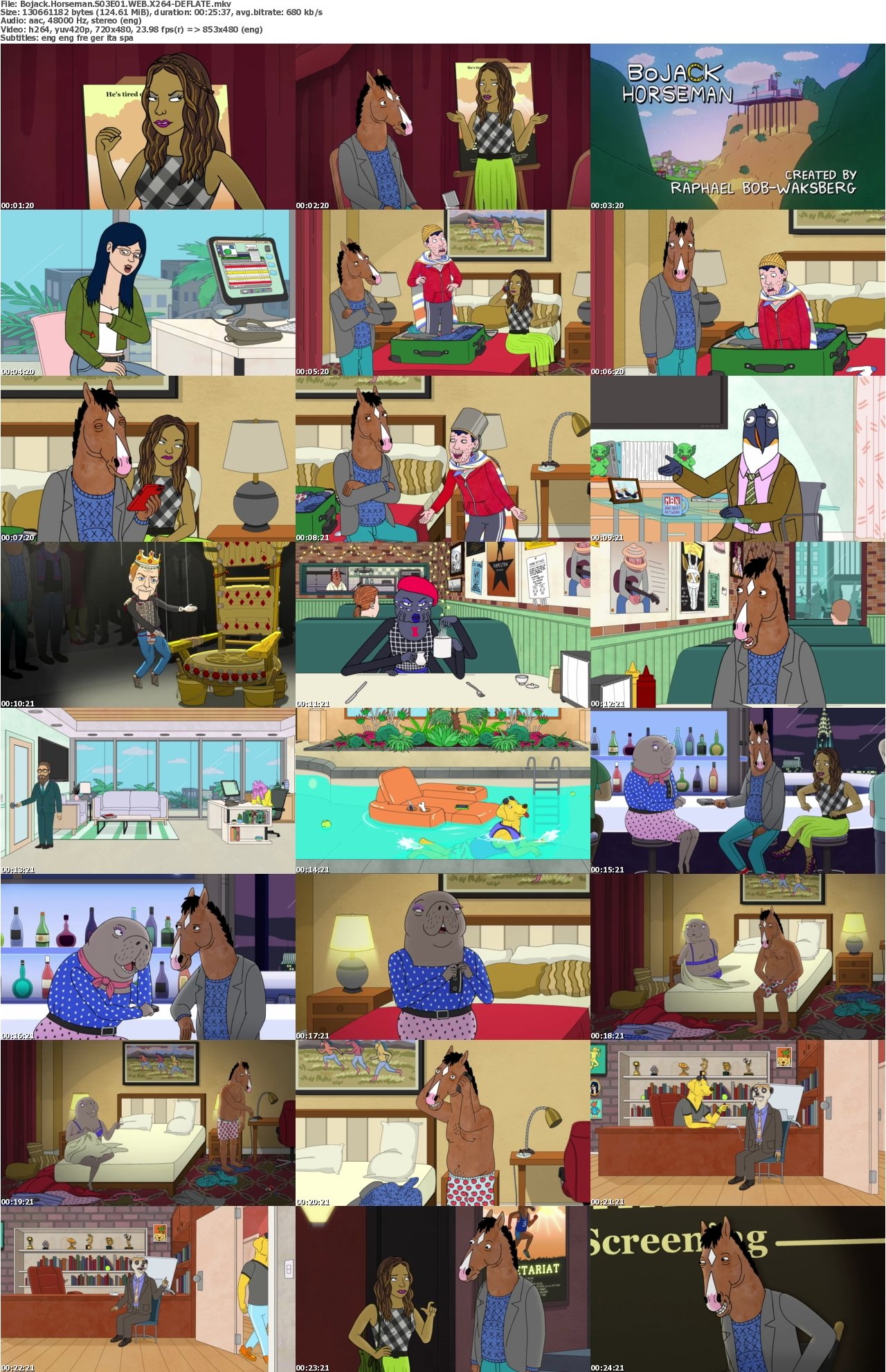 Bojack Horseman S03E01 WEB X264-DEFLATE