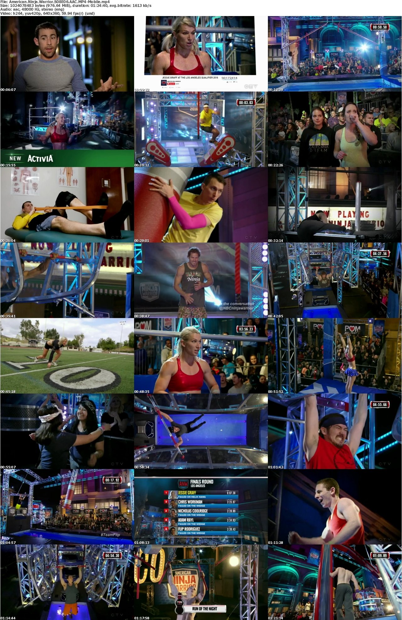 American Ninja Warrior S08E06 AAC MP4-Mobile