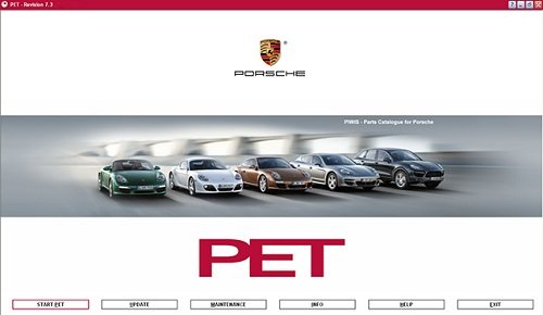 Porsche PET 7.3 Update 396 + Prices 07.2016