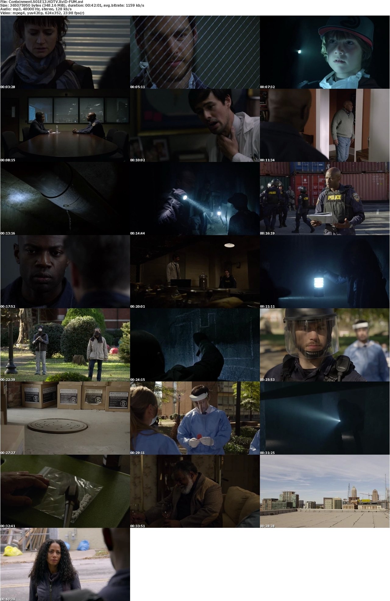 Containment S01E13 HDTV XviD-FUM