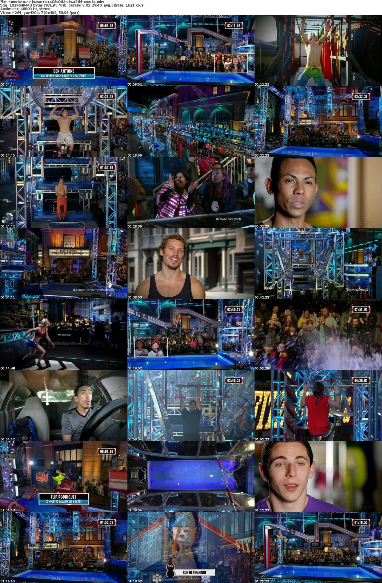 American Ninja Warrior S08E06 HDTV x264-CROOKS