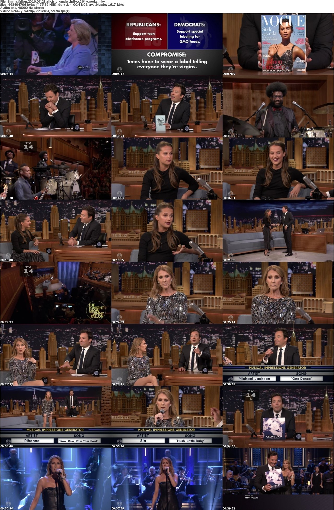 Jimmy Fallon 2016 07 21 Alicia Vikander HDTV x264-CROOKS
