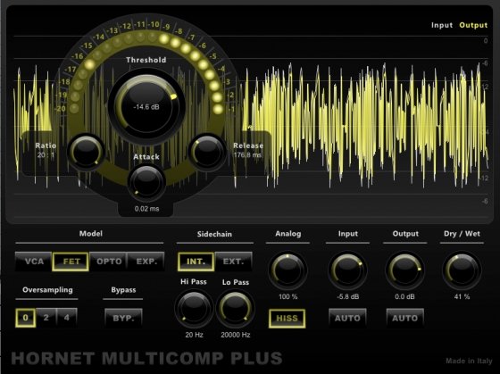 HoRNet Multicomp Plus VST VST3 AU RTAS AAX v1.2.0 RETAiL (WIN/OSX)