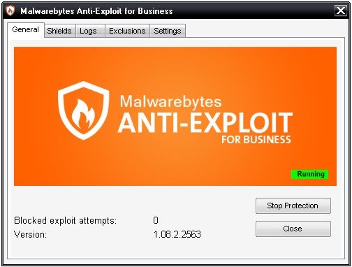 Malwarebytes Anti-Exploit for Business 1.08.2.2563