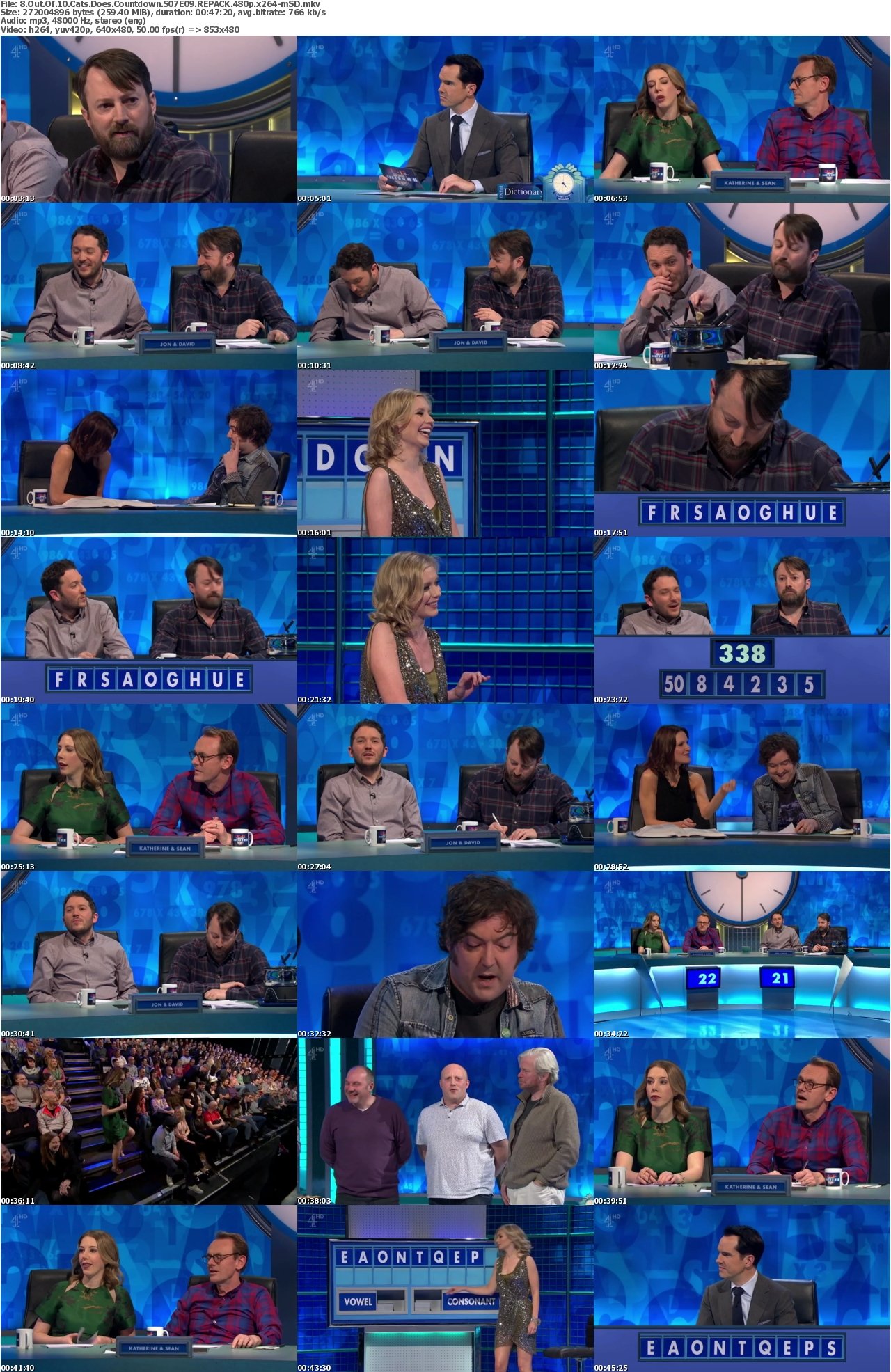 8 Out Of 10 Cats Does Countdown S07E09 REPACK 480p x264-mSD