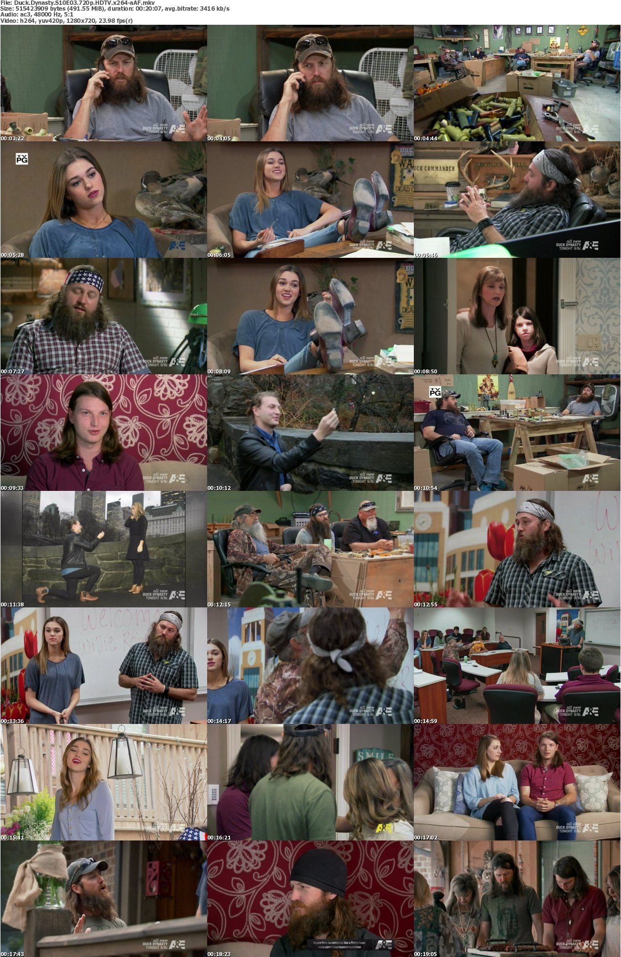 Duck Dynasty S10E03 720p HDTV x264-aAF