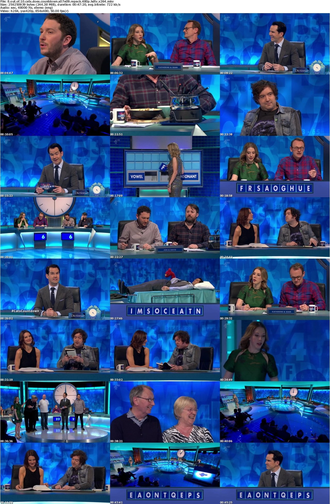 8 Out Of 10 Cats Does Countdown S07E09 REPACK 480p HDTV x264