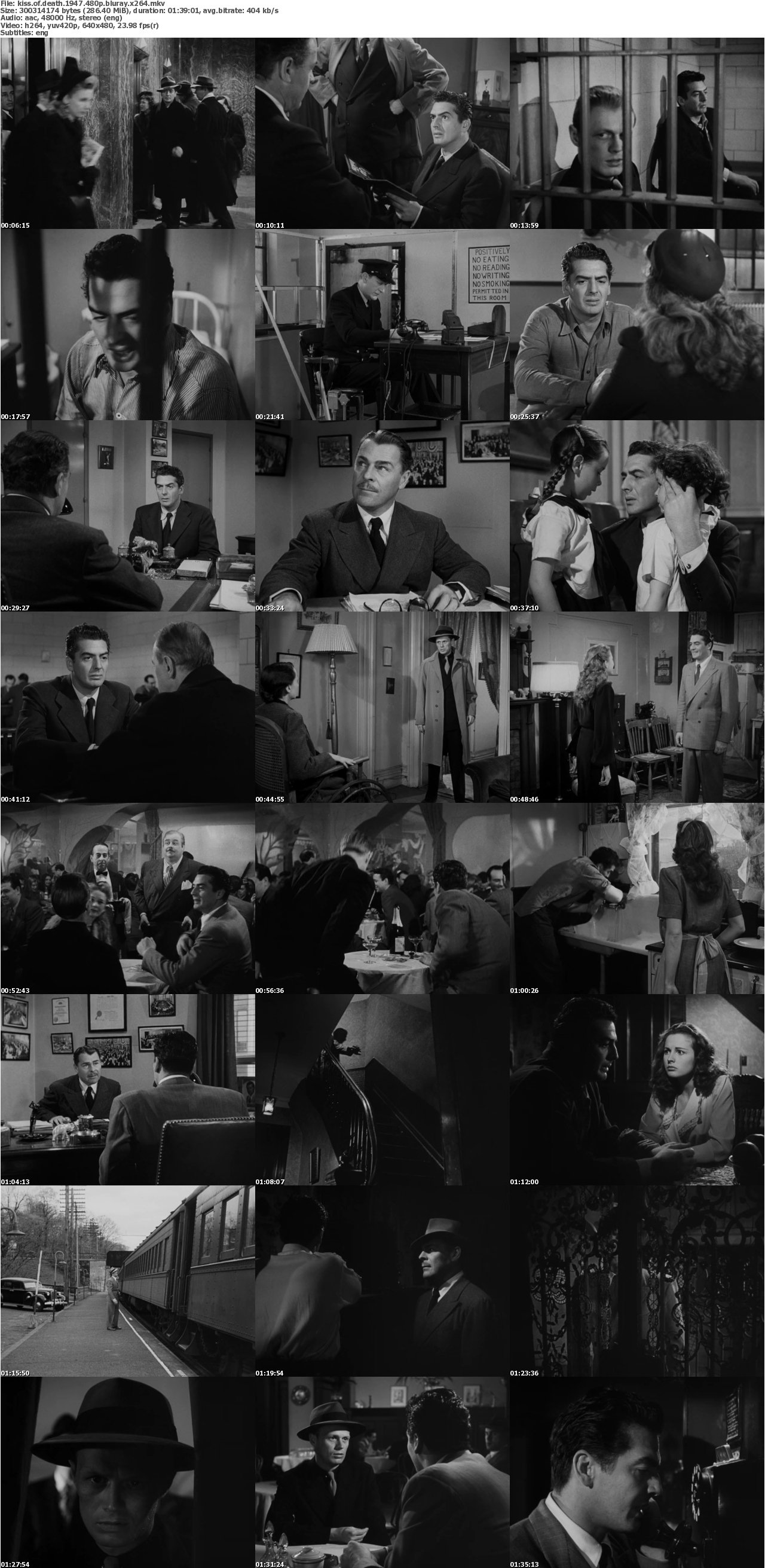 Kiss of Death 1947 480p BluRay x264