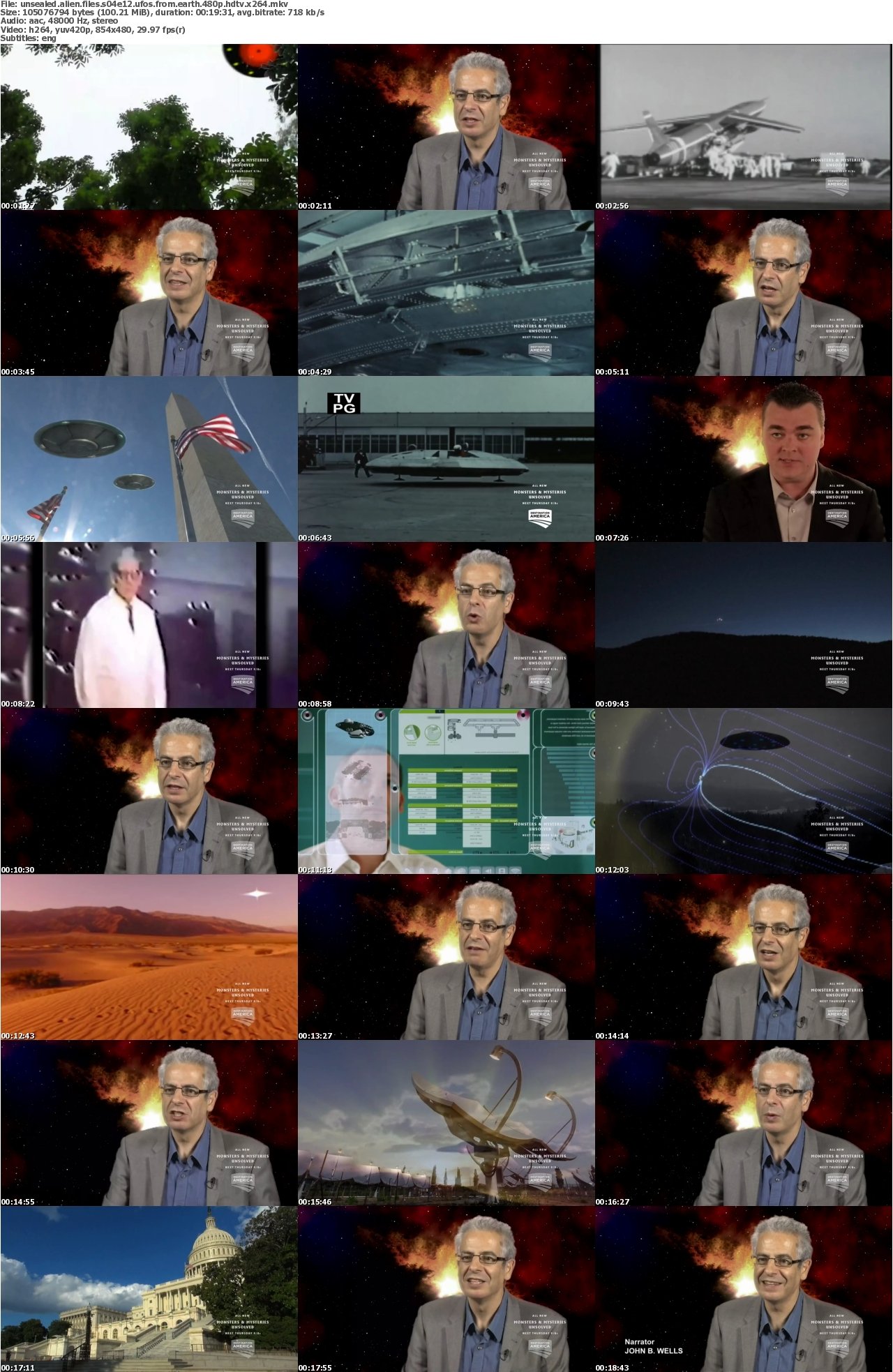 Unsealed Alien Files S04E12 UFOs From Earth 480p HDTV x264