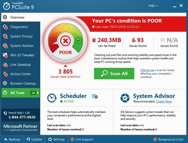 TweakBit PCSuite 9.0.0.0