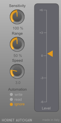 HoRNet AutoGain VST VST3 AU RTAS v1.2.1 RETAiL (OSX/WiN)