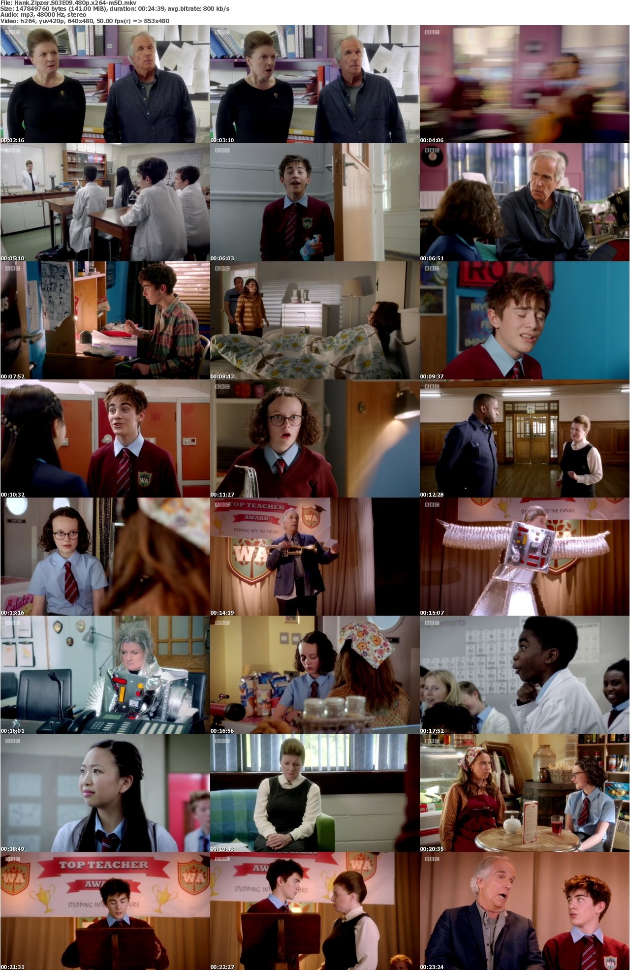 Hank Zipzer S03E09 480p x264-mSD