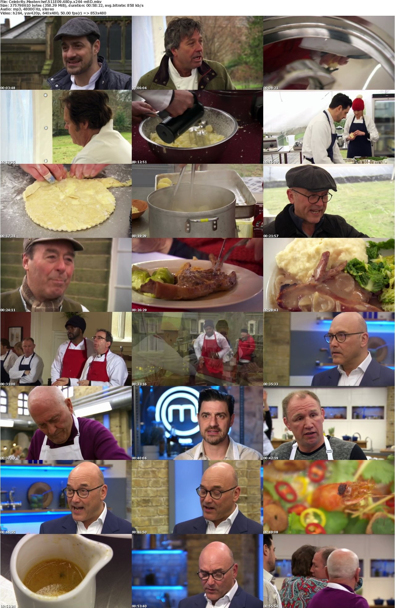 Celebrity Masterchef S11E09 480p x264-mSD