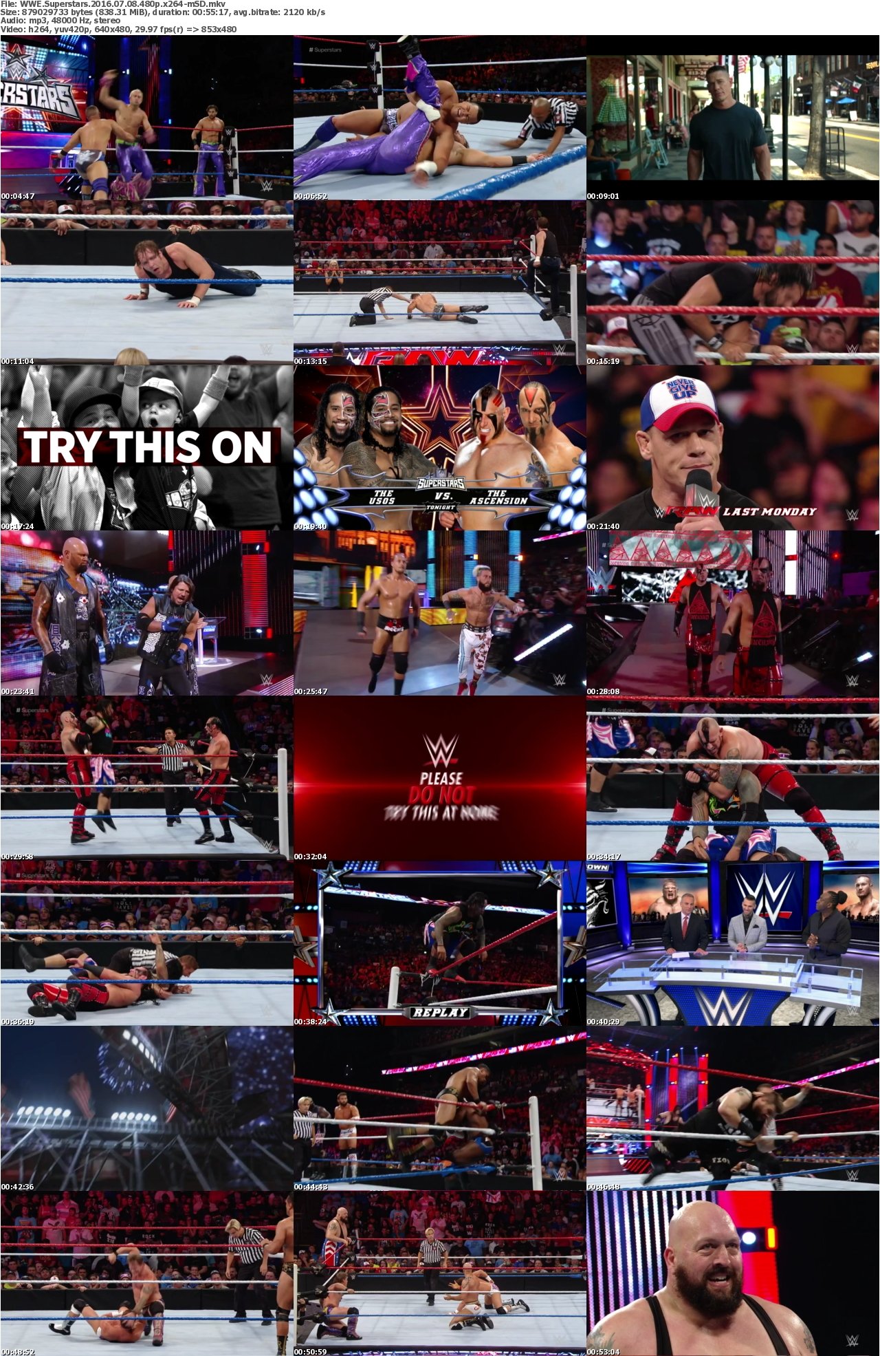 WWE Superstars 2016 07 08 480p x264-mSD