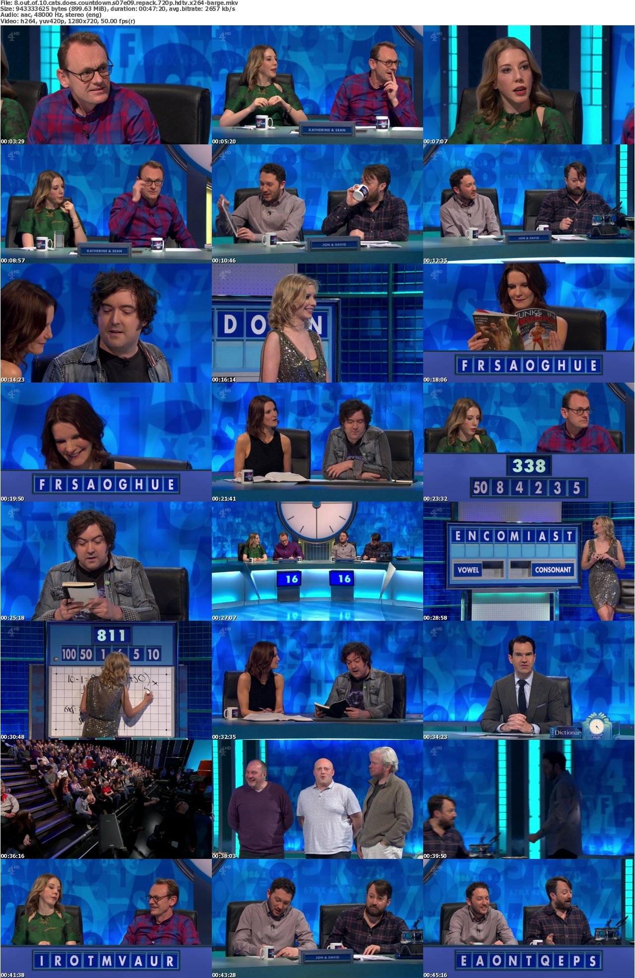 8 Out Of 10 Cats Does Countdown S07E09 REPACK 720p HDTV x264-BARGE