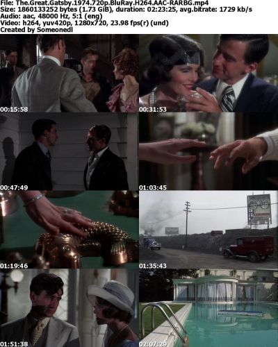 The Great Gatsby 1974 720p BluRay H264 AAC-RARBG