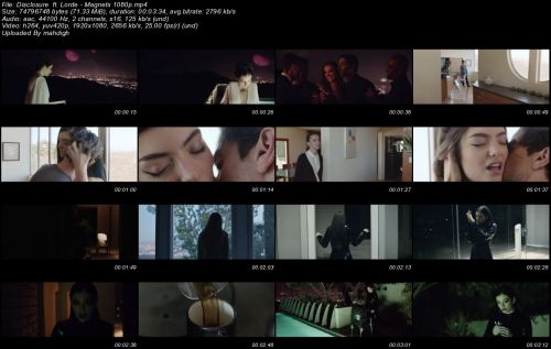 Disclosure  ft. Lorde - Magnets (1080p)