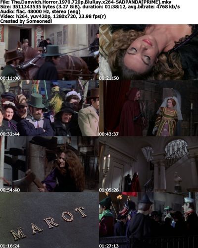 The Dunwich Horror 1970 720p BluRay x264-SADPANDA