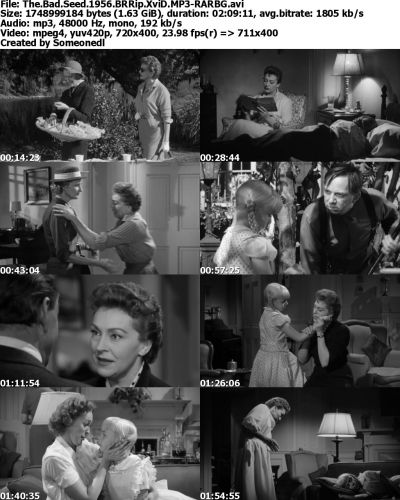 The Bad Seed 1956 BRRip XviD MP3-RARBG