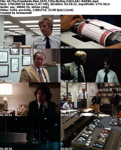 All The Presidents Men 1976 720p BluRay H264 AAC-RARBG