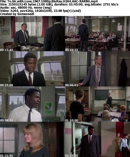 To Sir with Love 1967 1080p BluRay H264 AAC-RARBG