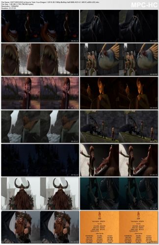 How to Train Your Dragon 1 2010 3D 1080p BluRay Half-SBS AC3-5.1 HEVC x265-LGC