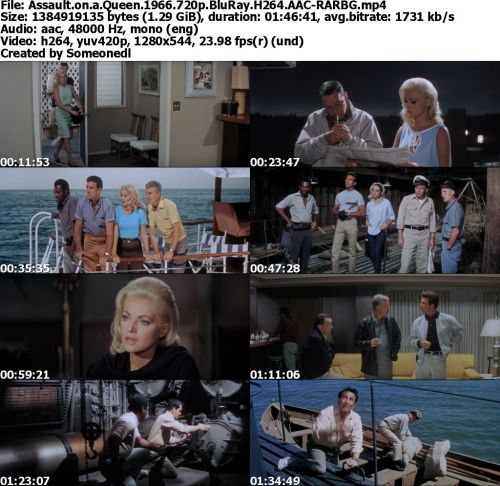 Assault on a Queen 1966 720p BluRay H264 AAC-RARBG