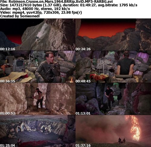 Robinson Crusoe on Mars 1964 BRRip XviD MP3-RARBG