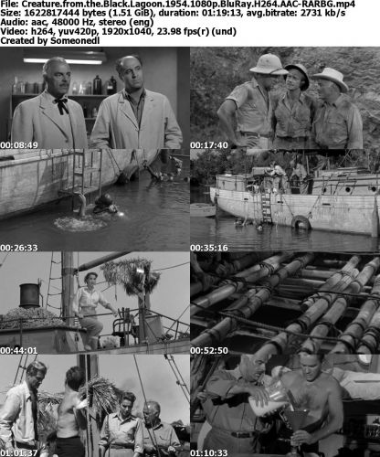 Creature from the Black Lagoon 1954 1080p BluRay H264 AAC-RARBG