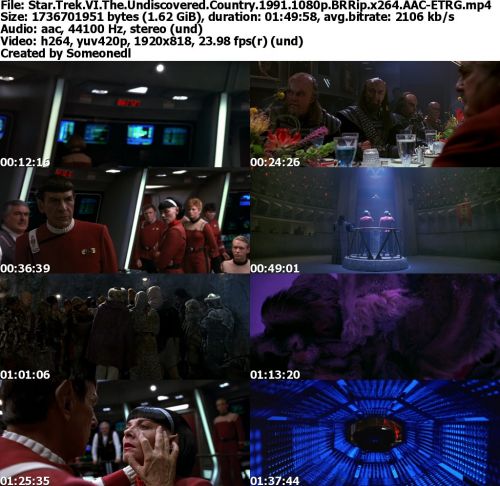 Star Trek VI The Undiscovered Country 1991 1080p BRRip x264 AAC-ETRG