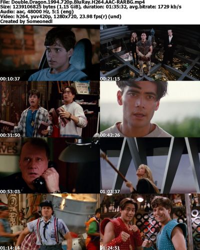 Double Dragon 1994 720p BluRay H264 AAC-RARBG